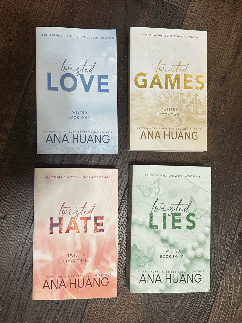 Twisted book series by Ana Huang